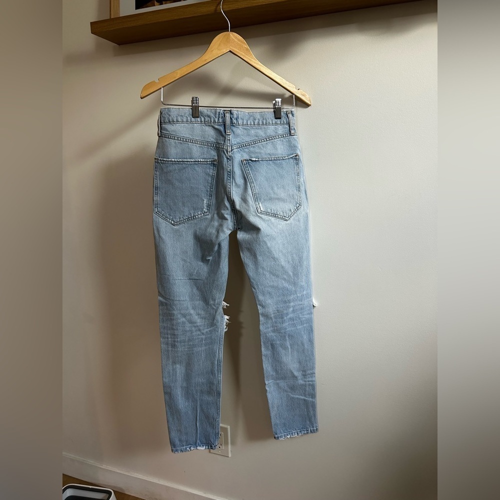 AGOLDE “ Jamie High Rise Classic - Distressed - light Wash” - size 26 - Picture 2 of 4